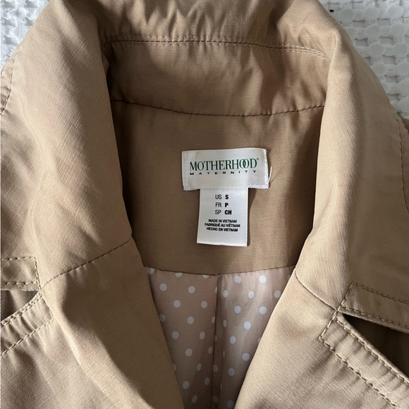 MOTHERHOOD MATERNITY - TRENCH COAT - SMALL - Picture 3 of 6